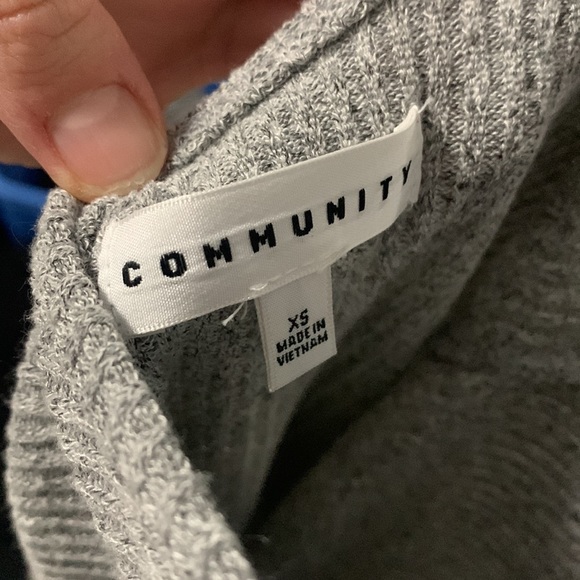 Aritzia community bodycon grey dress - Picture 3 of 3